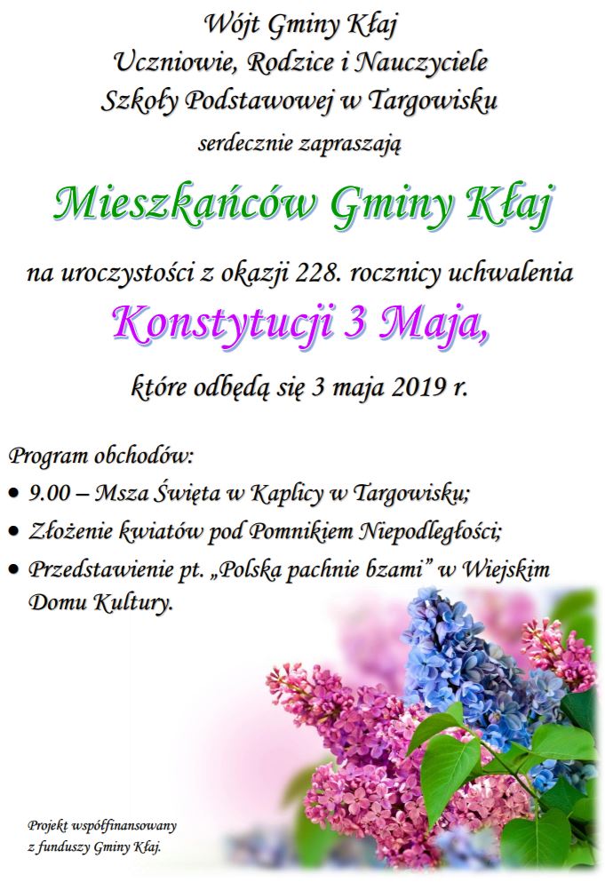 zaproszenie3maj2019