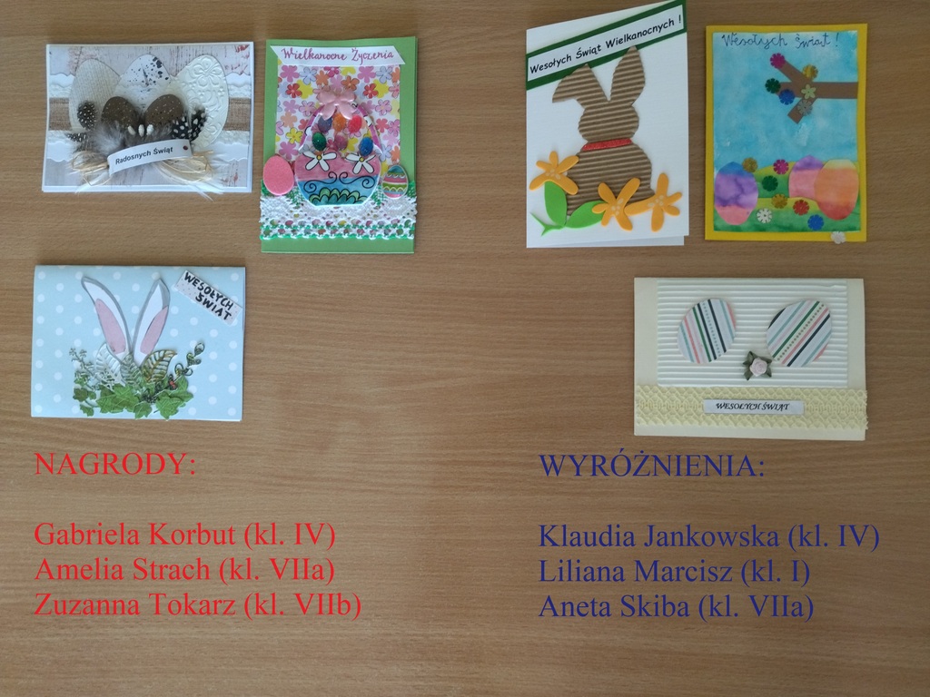 KARTKI NAGRODY