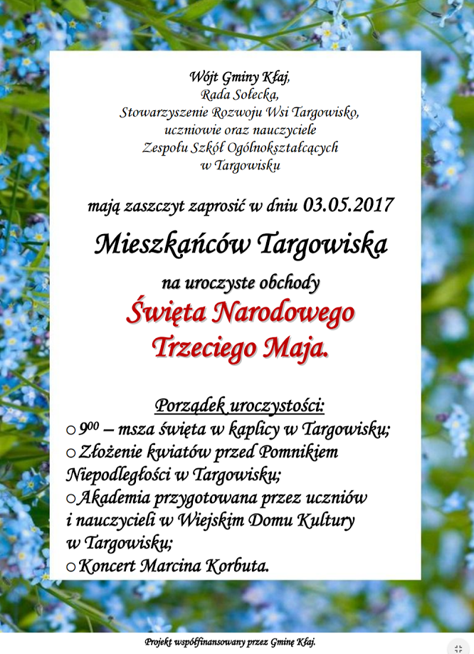 plakat 3 maj